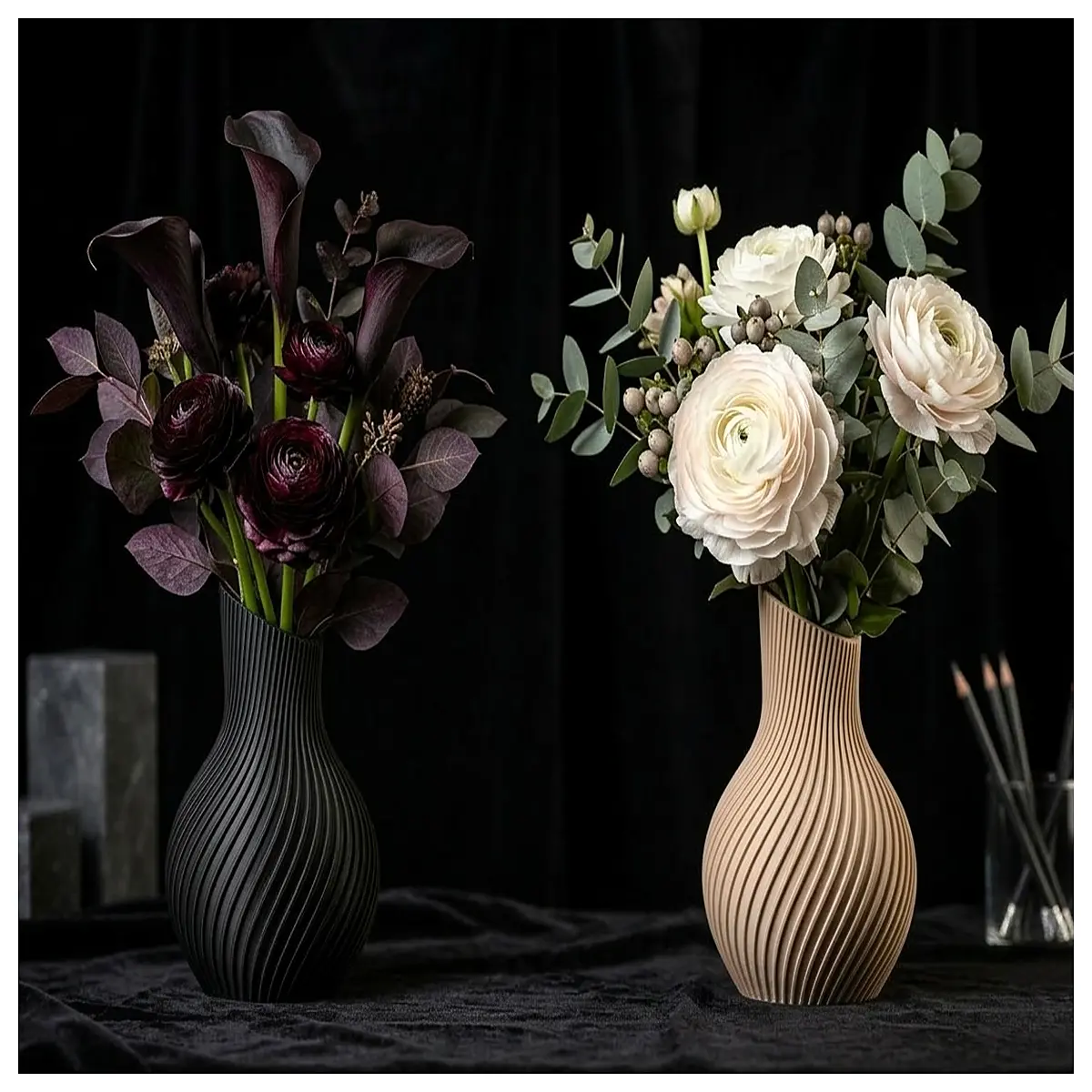 Modern Japanese Scandinavian Vase Ceramic Decorative Item Home Decor Art Vase Ornament
