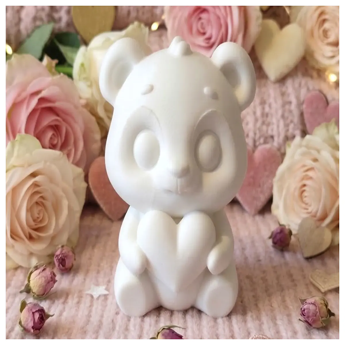 cute panda plush toy for kids stuffed animal gift soft huggable bear pillow lover decor baby shower present