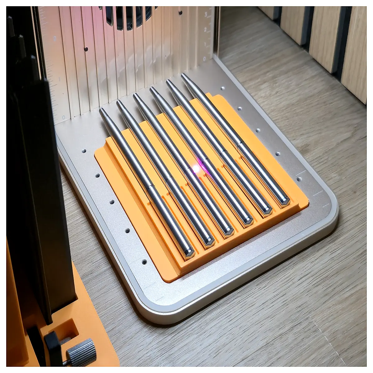 XTool F1 F2 Laser Stainless Pen Holder Jig Laser Cutting Tooling Quick Fabrication Parts Supply