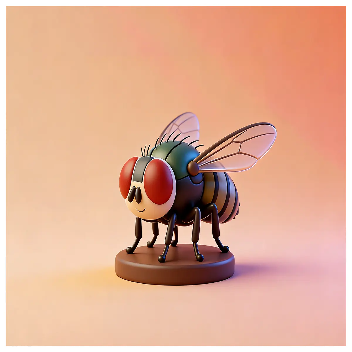 Fly Larva Learning Toy Kids Encyclopedia ing Book Pretend Play Animal Recognition for Toddlers
