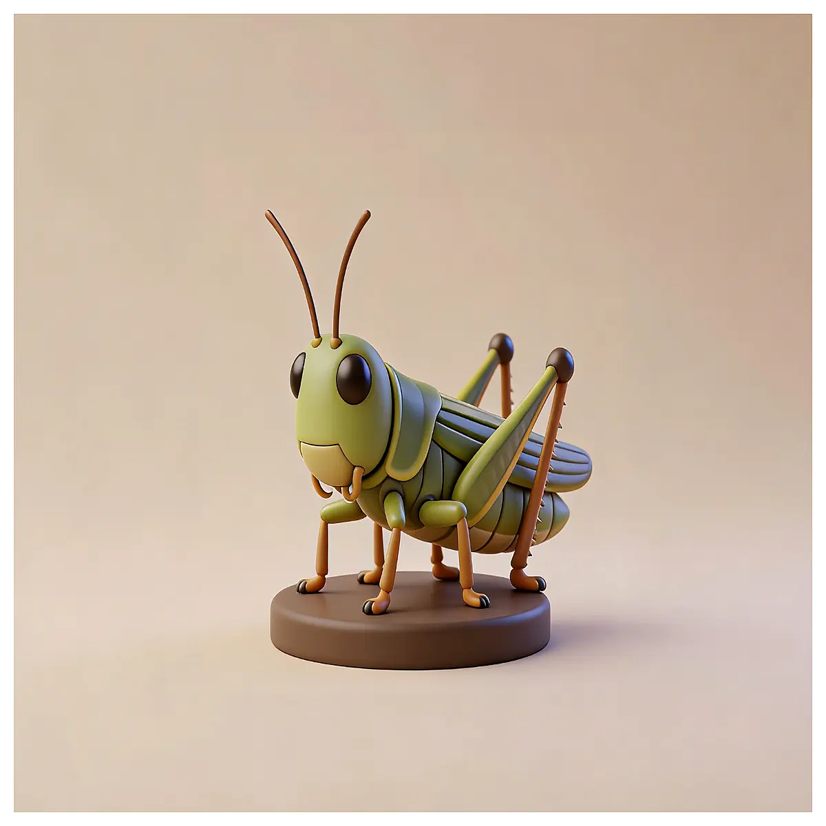 Grasshopper Learning Toy Kids ing Encyclopedia Insect Education Toddler Animals Playtime Game