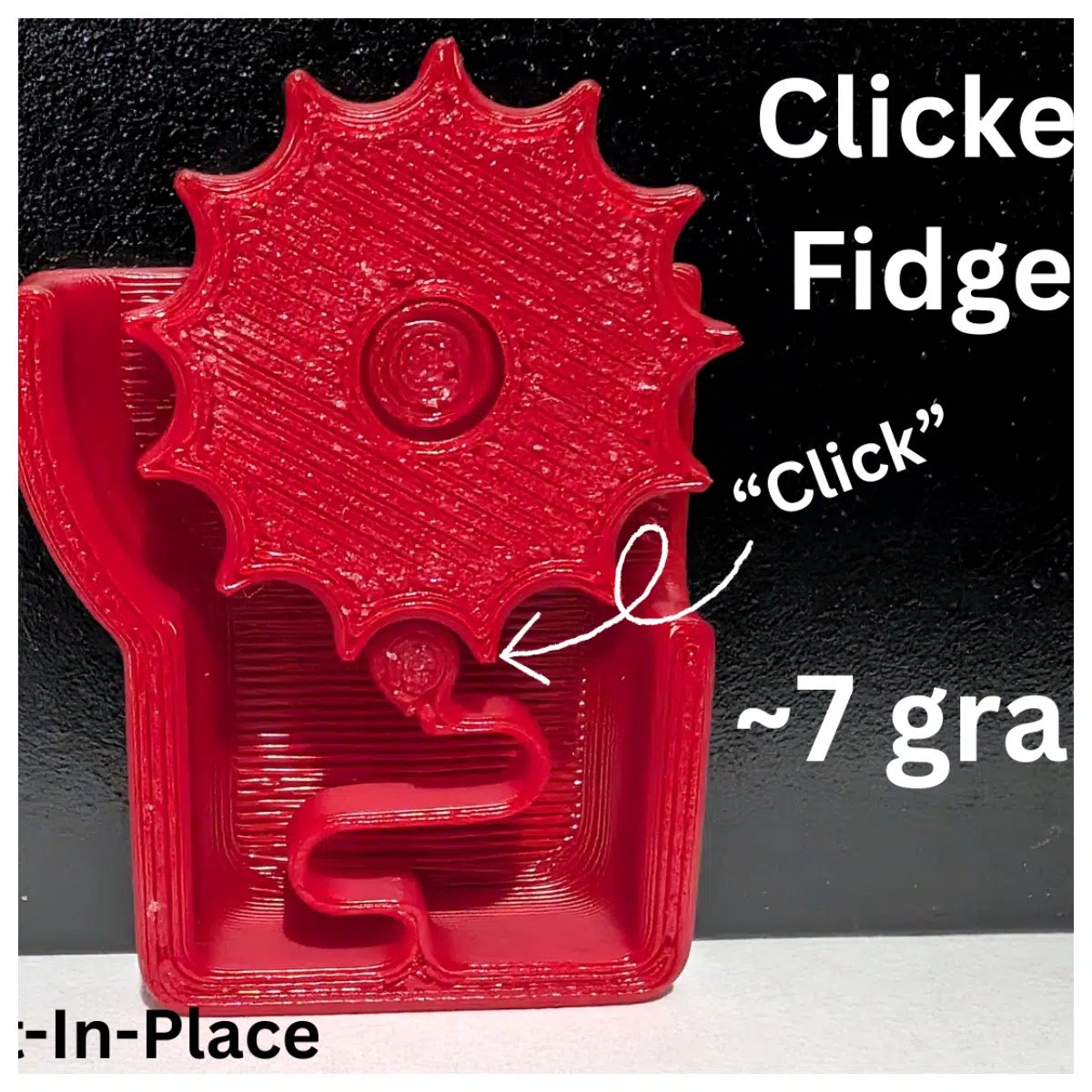 Mini Click Release Toy Stress Relief Tool Quiet Fidget Toy Anxiety Relief Hand Feeling Good Relaxing Calming Toy