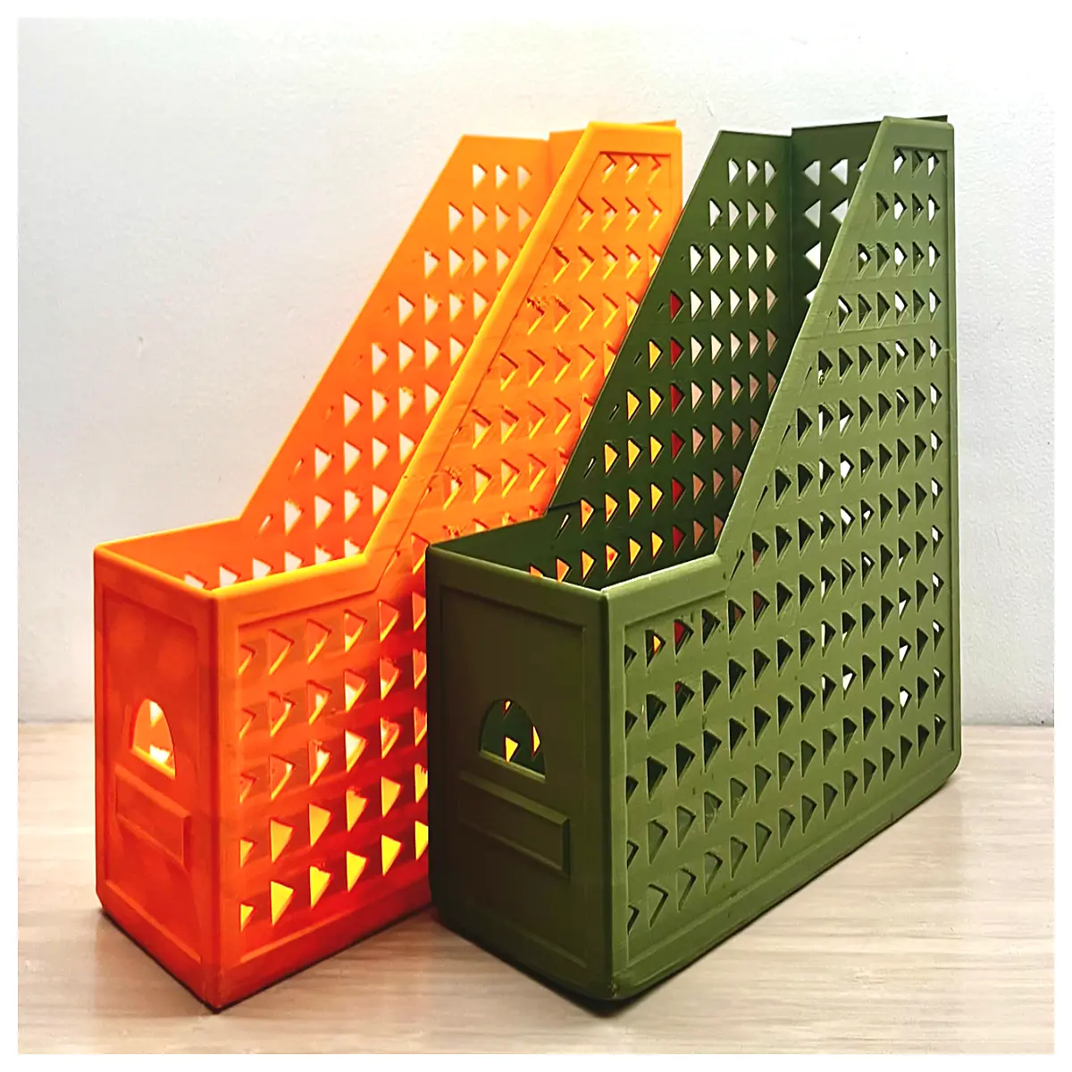 A4 File Organizer Box Stackable Storage Solutions Office Document Holder Folders Storage Box Paper Organizer Desk Storage