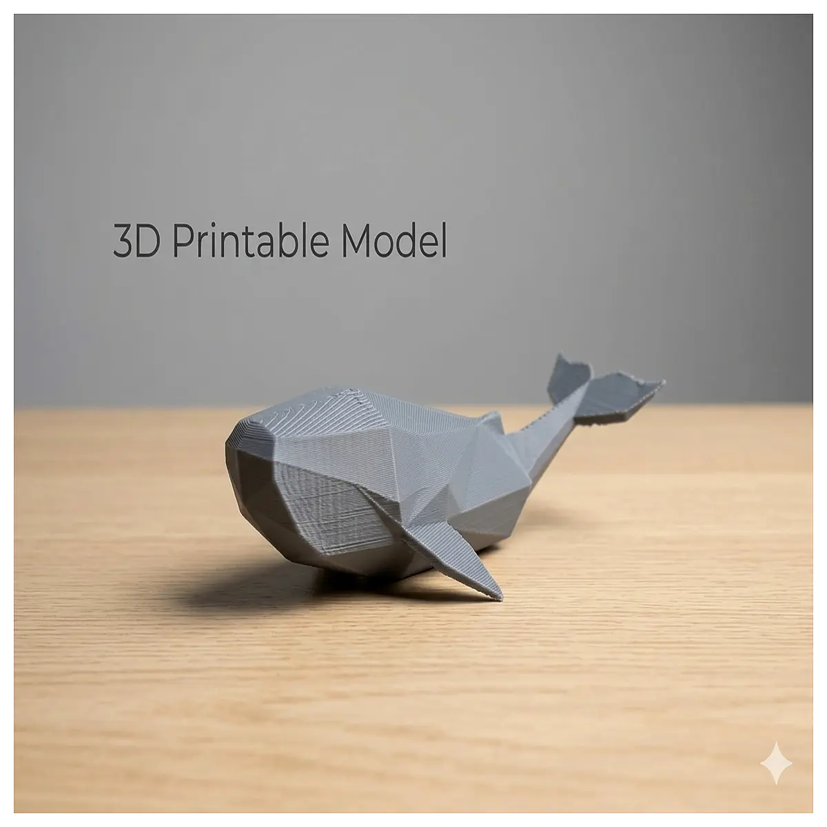 Origami Whale Model DIY Creative Paper Craft Toy Paper Crane Decoration Fun Kids Puzzle Game