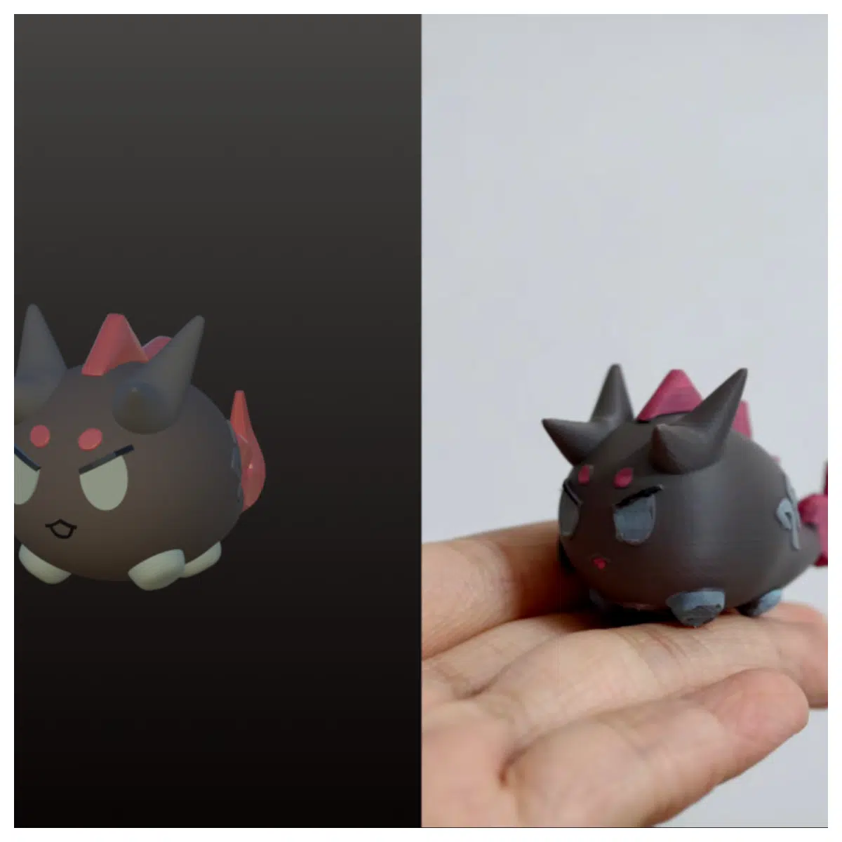 Arknights Yu Long Sculpted Version Dragon Bubble Yu Wei Residence Chef Model Collectible Figure Gaming Accessory Spoon Holder