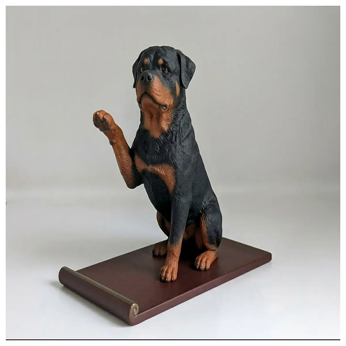 Rottweiler Dog Phone Holder Pet Dog Seat Stand Adjustable Support for Dogs Puppy Toys