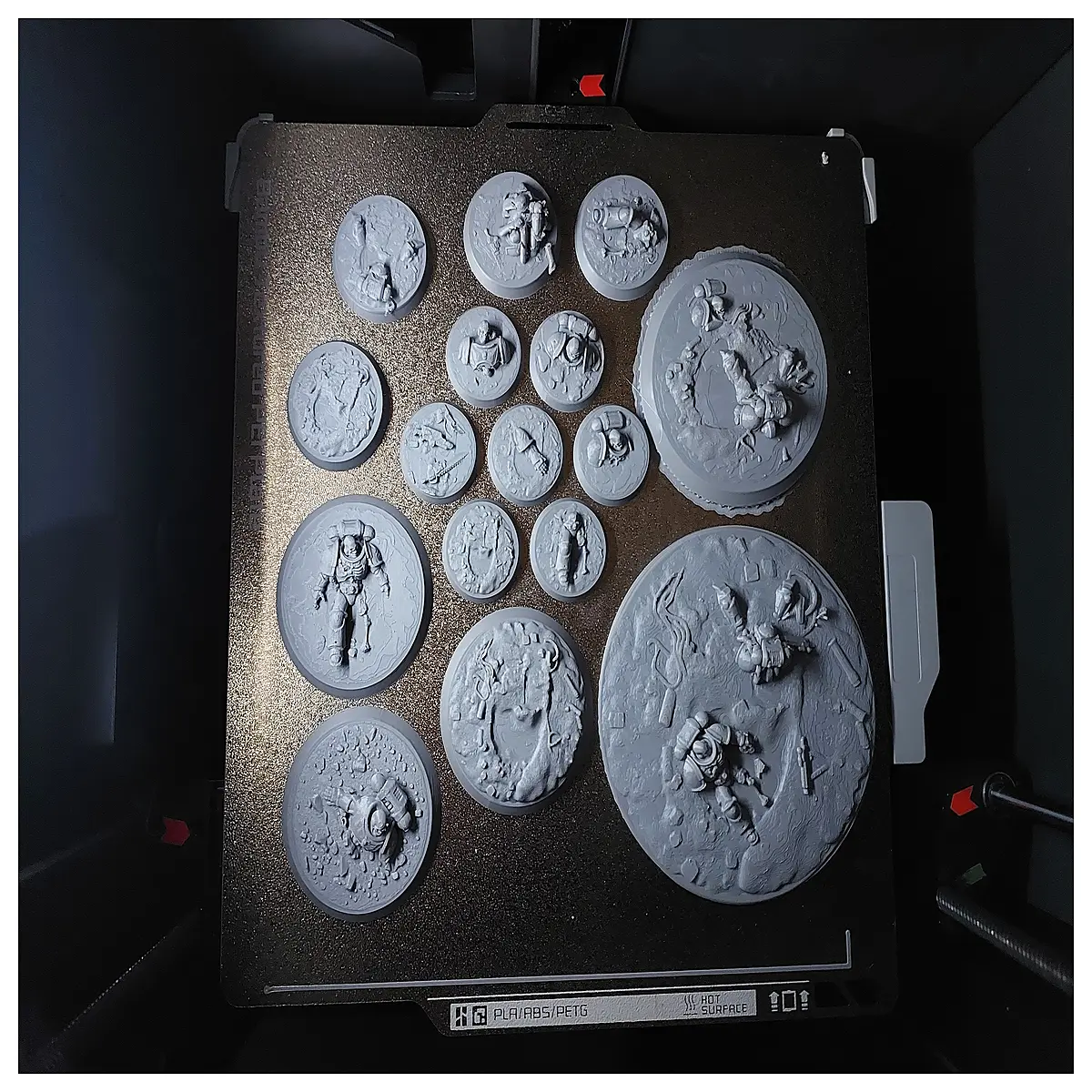 Sci Fi Mini Model Base Display Stand Figure Platform Model Showcase Accessories for Collectors