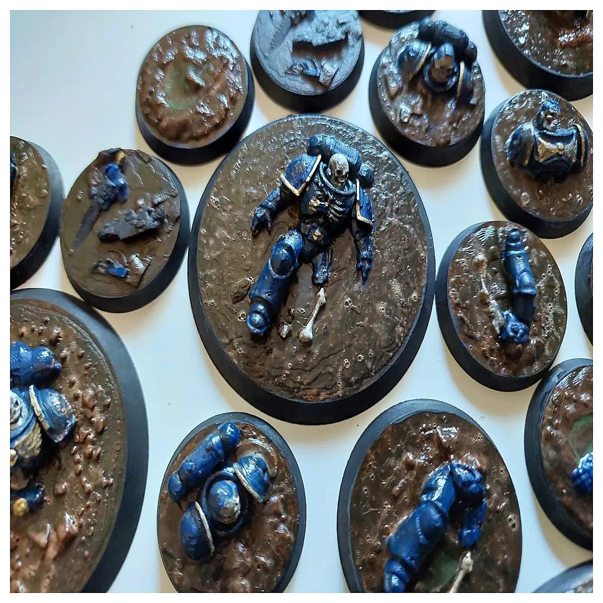 Sci Fi 32mm Tabletop Game Bases x3 Model Gaming Accessories RPG Battle Mat Tabletop Game Expansion