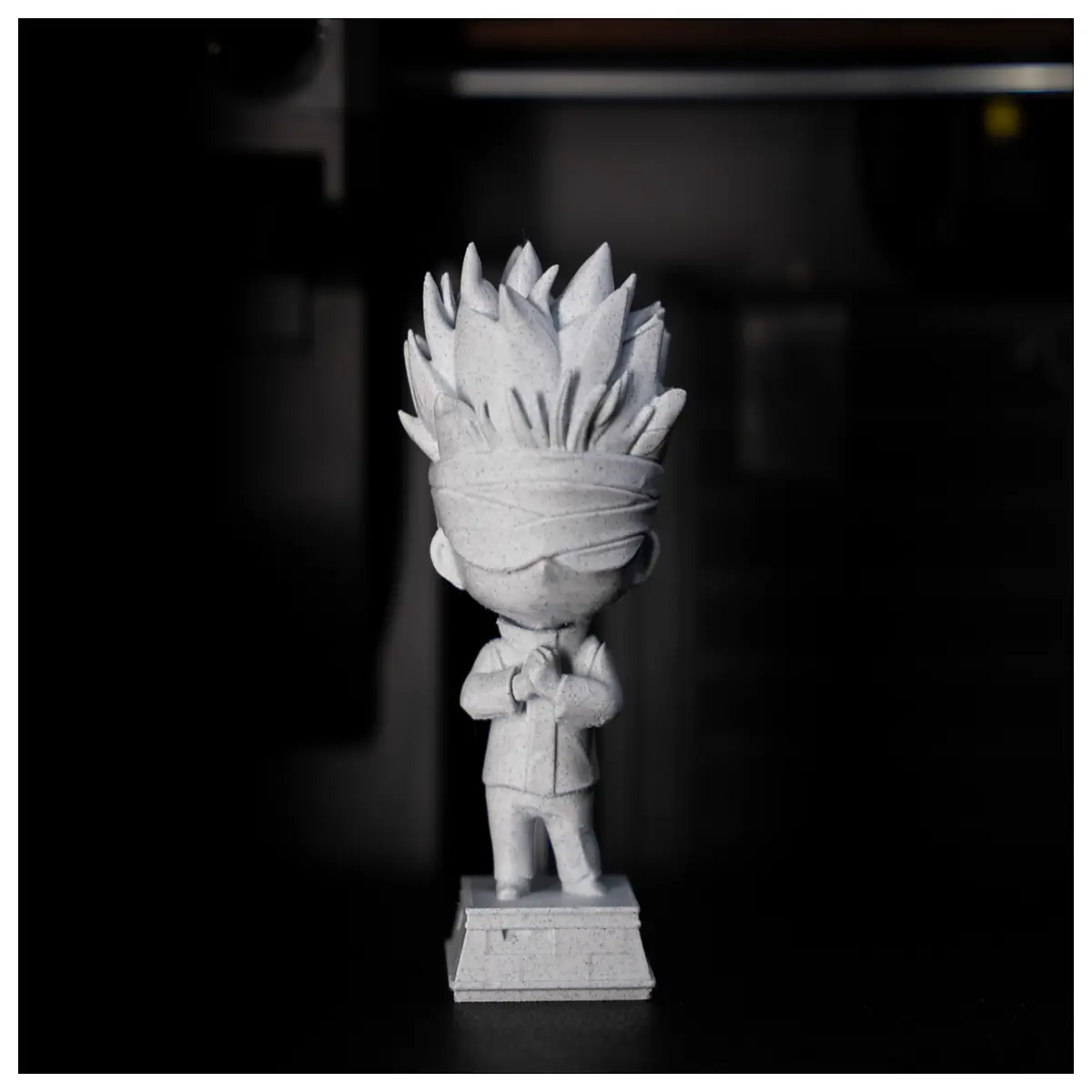 Gojo Stone Statue Authentic Non AI Model Collectible Figure Anime Accessory Detailed Figure