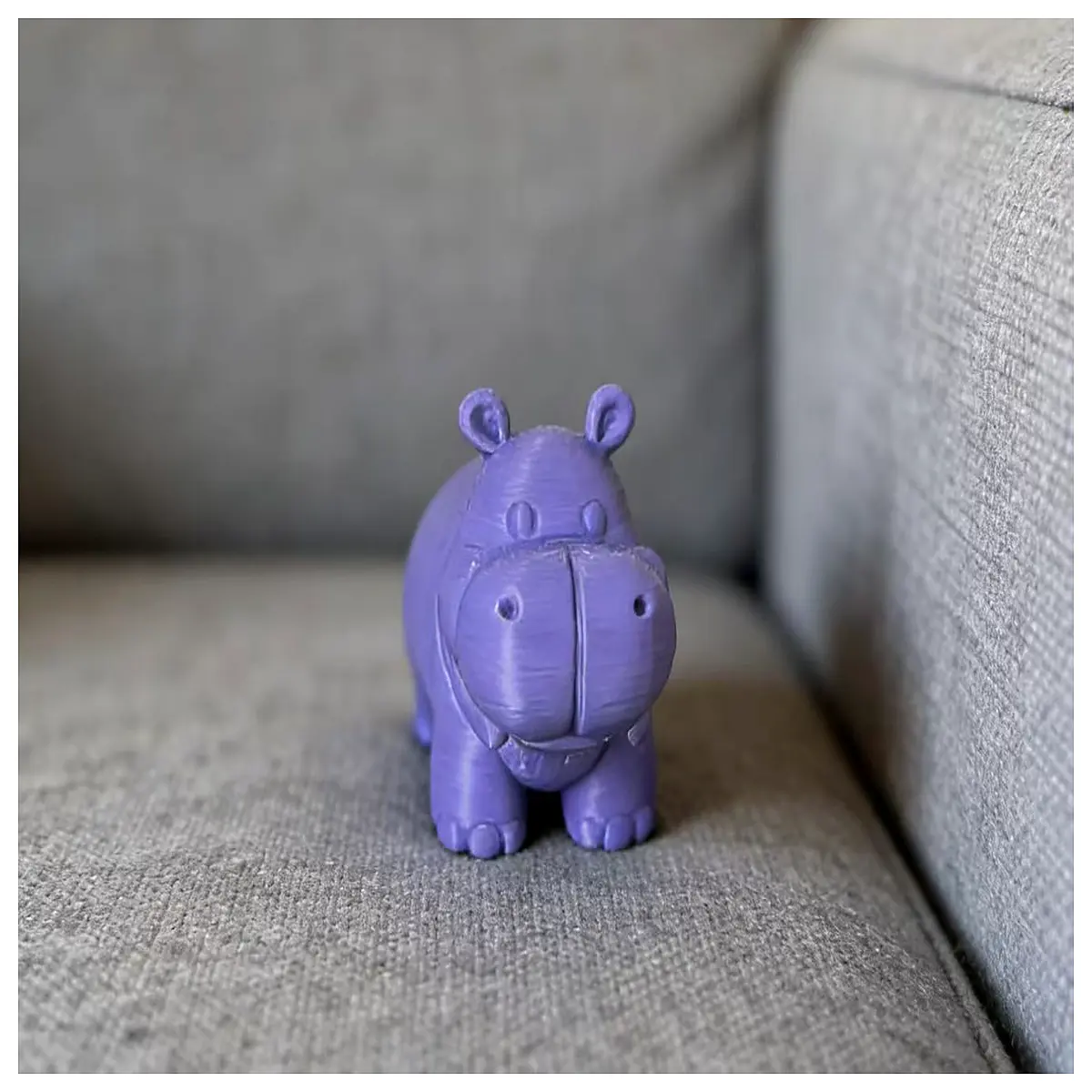 Cute River Hippo Figurine Model Desk Decoration Toy Collectible Miniature Anime Accessory Desktop Display