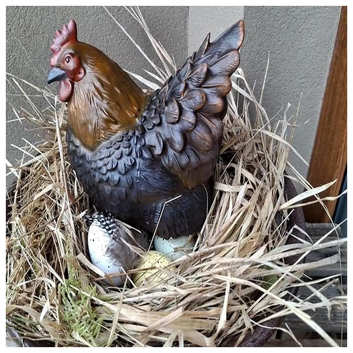 Hen Decoration Chicken Theme Decor Home Accent Festive Gift Creative Home Ornament Decorative Figures Various Styles