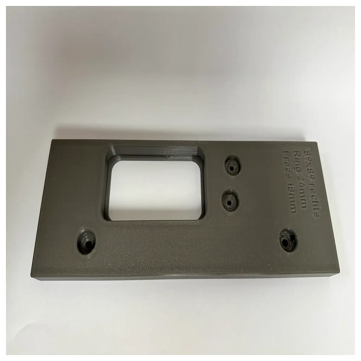 Hinge Template 89x89mm Hinge Making Cabinet Hinge Parts Hinge Making Tool 89mm Hinge Template