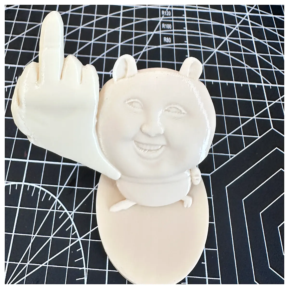 Middle Finger Meme Angry Funny Animation GIF Social Media Laughs Viral Internet Hilarious Reaction Image Meme Share