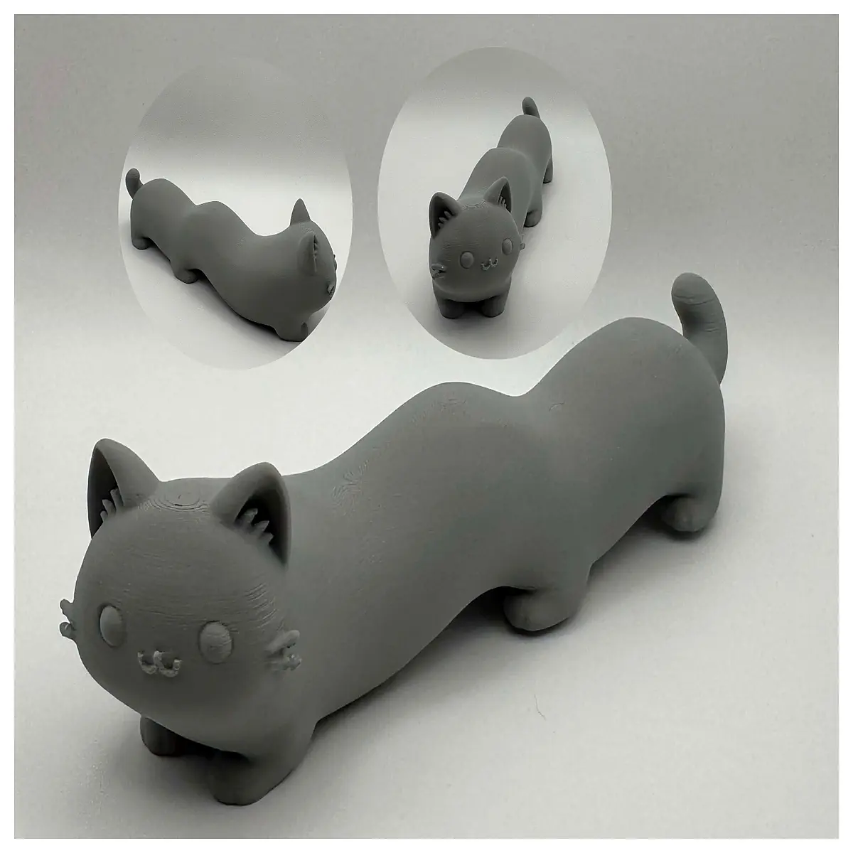 Long Cat Wavy Stretch Cat Toy Soft Cat Plush Cat Puzzle Toy Cute Cat Gift Cat Training Tool