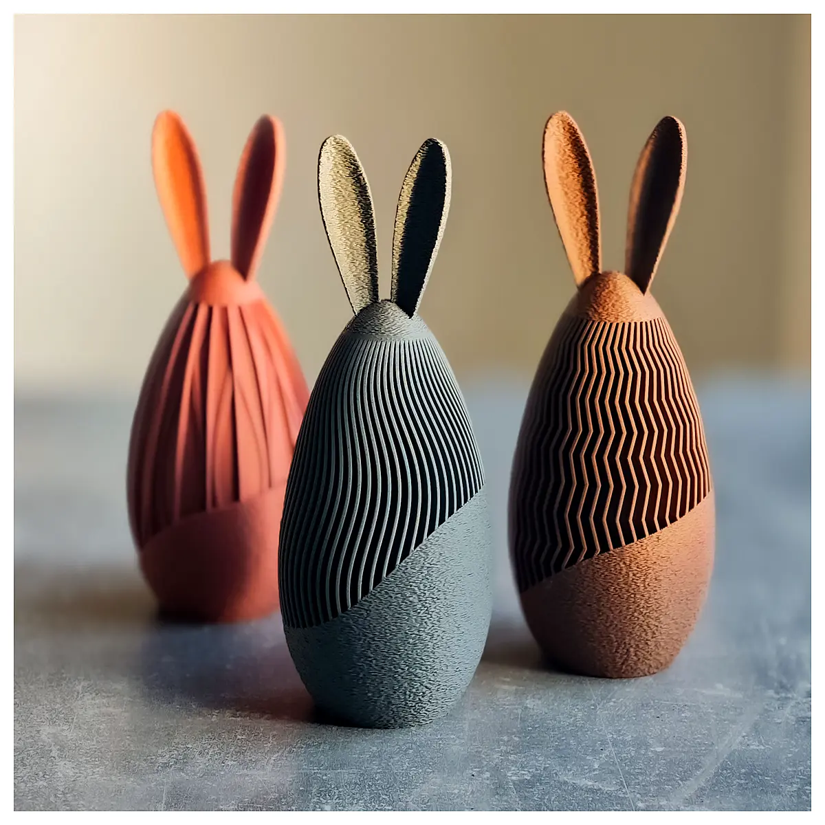 Bunny Ear Easter Eggs Modern Easter Decoration Festive Gift Easter Decor Cute Small Eggs