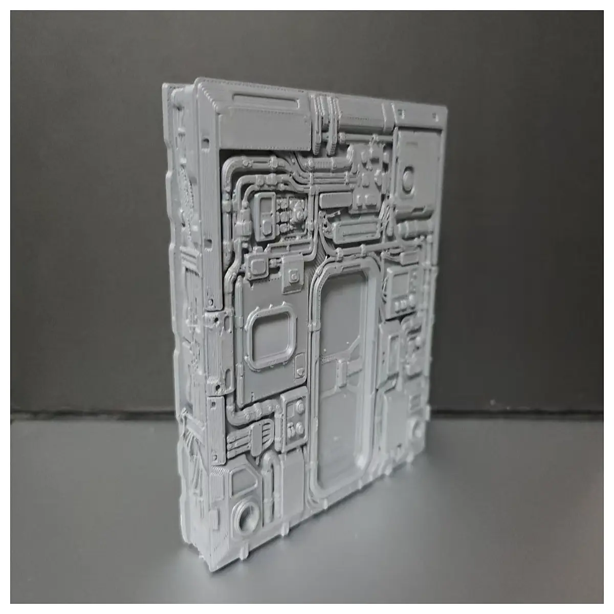 Sci Fi Base Wall Panel D Type Interior Decor Futuristic Architecture Scene Model Sci Fi Props