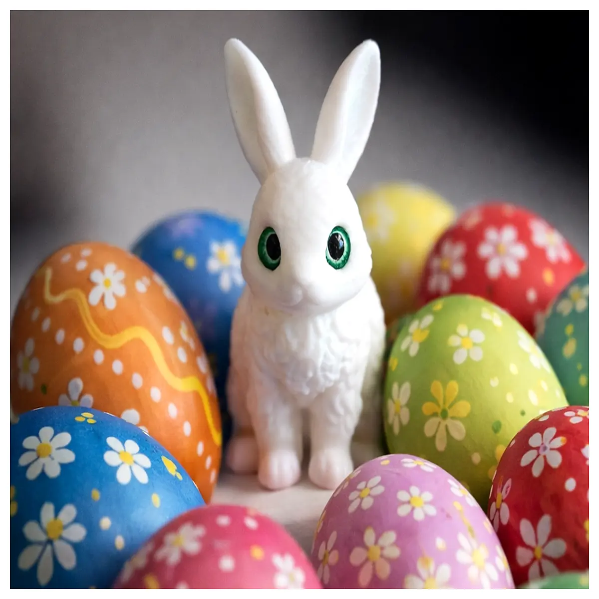 Wobbling Easter Bunny Toy Spring Plush Moving Tail Kids Gift Easter Decoration Animated Rabbit