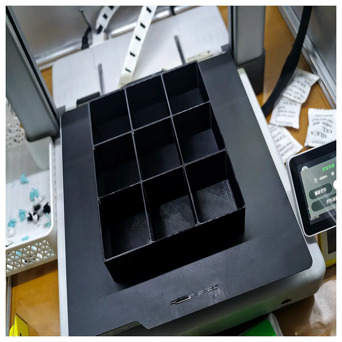 Storage Box Screw Organizer Container Deep Shallow Suitable Kitchen Bathroom Multi Purpose Storage Box Practical