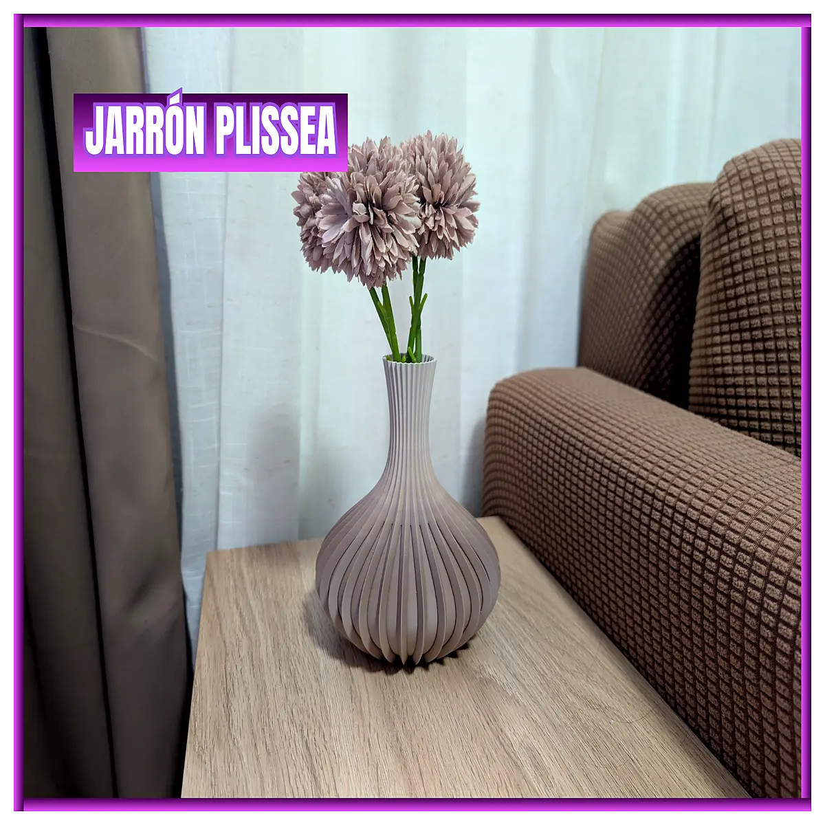 Plissea Vase Decorative Vase European Style Floral Arrangement Home Decor Creative Flower Arrangement Modern Minimalist