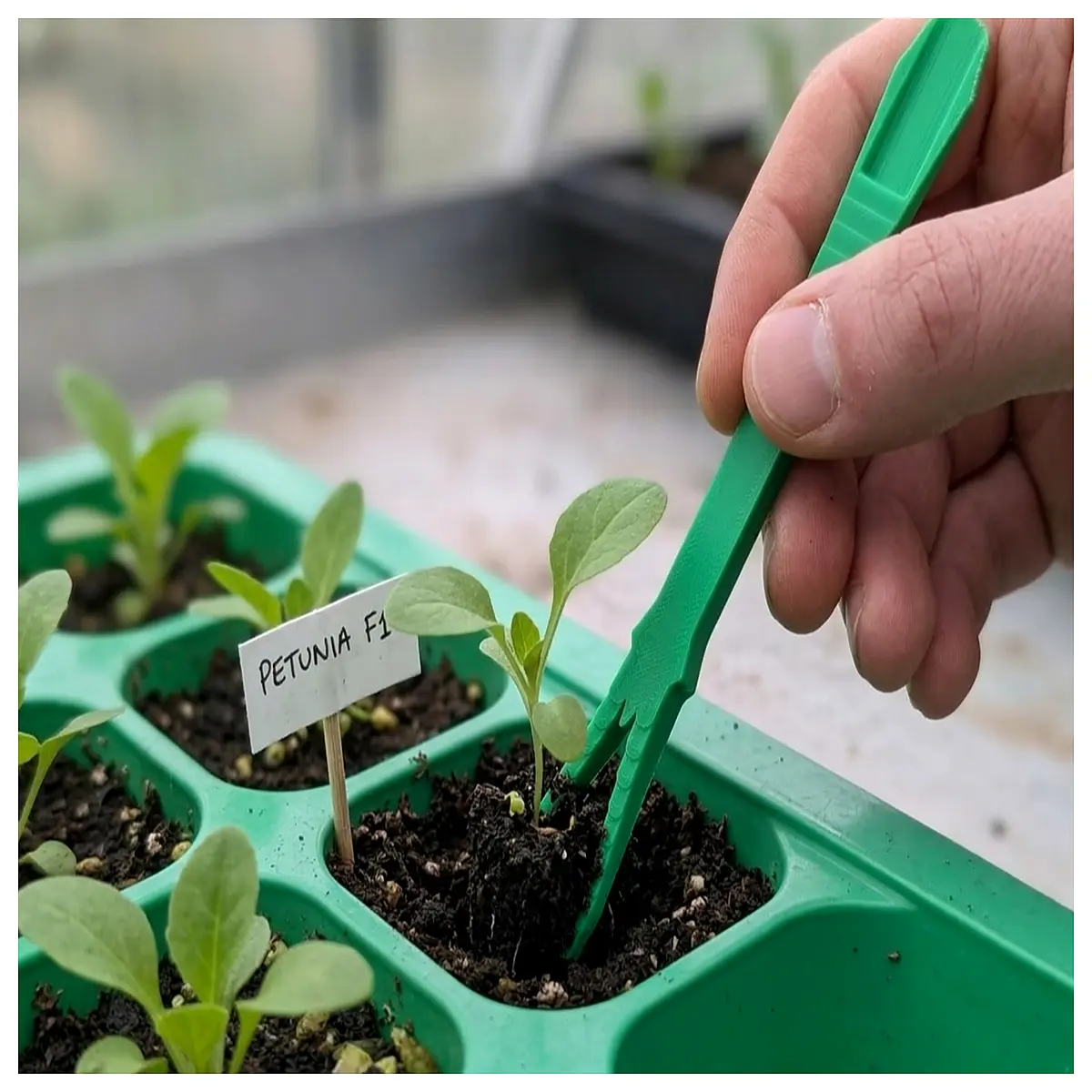 Seedling Transplant Tool Garden Planting Trowel Digging Planting Seed Starter Garden Supplies
