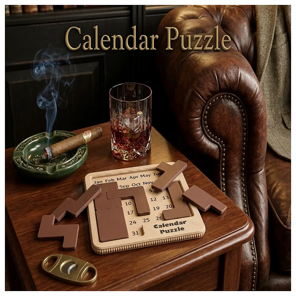 Calendar Puzzle Educational Toy Kids Learning Calendar Recognition Puzzle Suitable for Baby Early Education Fun Puzzle Game