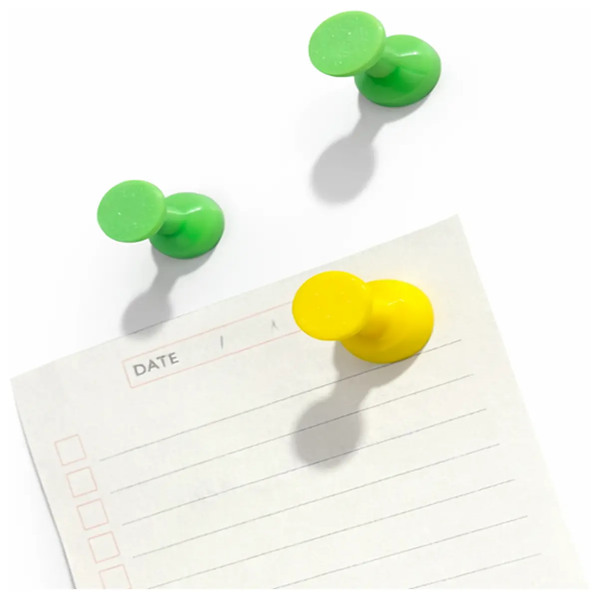 Pin Back Magnetic Clips Simple Sticky Notes Holder Magnetic Hook Desk Fixer Office Supplies Creative Storage Minimalist Design