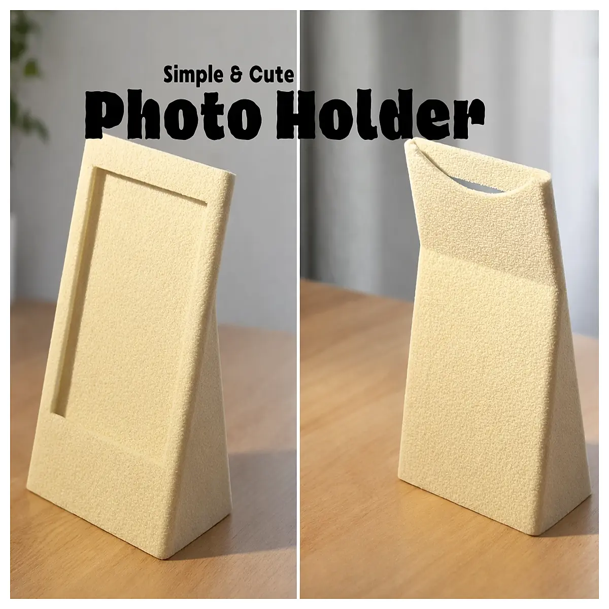 Photo Display Stand Wall Mounted Photo Frame Holder Decorative Photo Gallery Wall Shelf Picture Frame Display for Home Decor