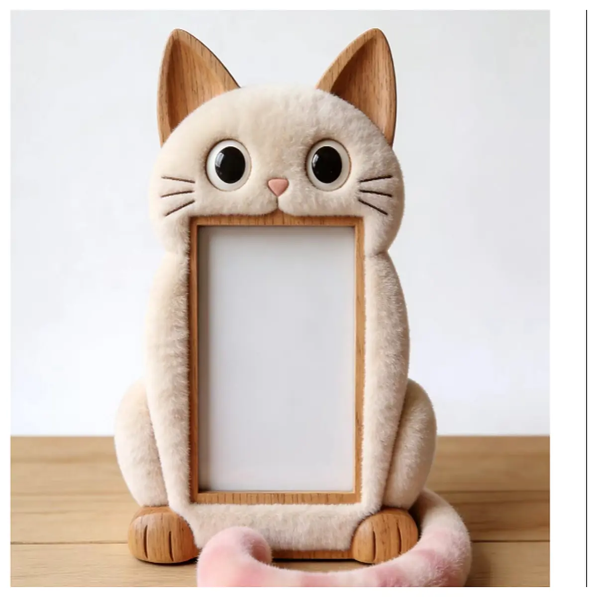 Cute Cat Photo Frame Decor Kitten Gift Festival Decoration Small Photo Frame Creative Home Decor