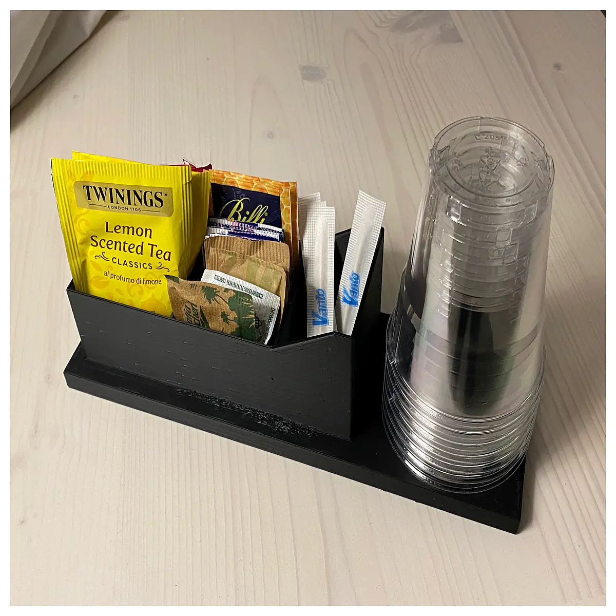 Room Organization Tool Coffee Cup Holder Desktop Storage Box Coffee Machine Accessories Home Storage Solutions
