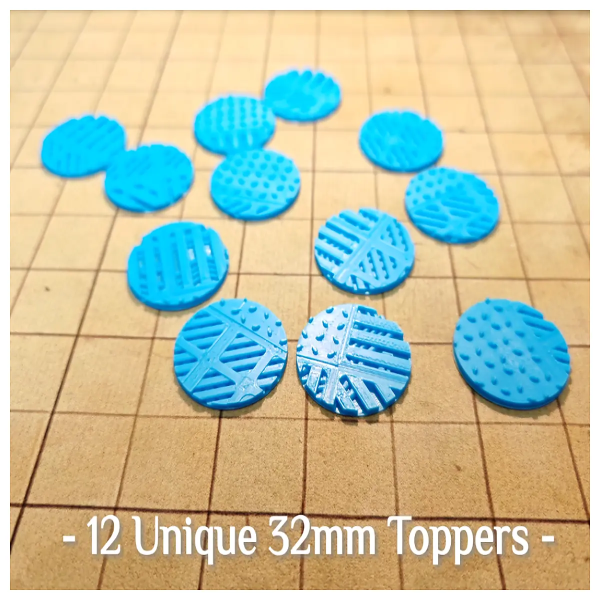 32mm Tech Industrial Base Decoration 40K DnD Parts Top Accent Tabletop Gaming Accessories Miniature Components