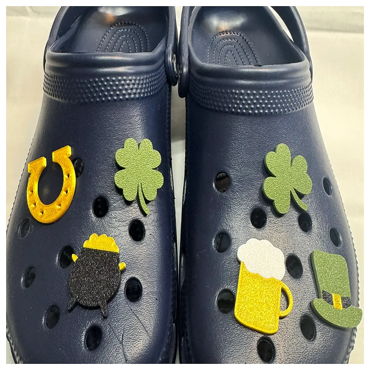 St Patrick s Day Shoe Clips Loose Fit Unsupportive Kids Adults Festive Decoration Shoe Accessories