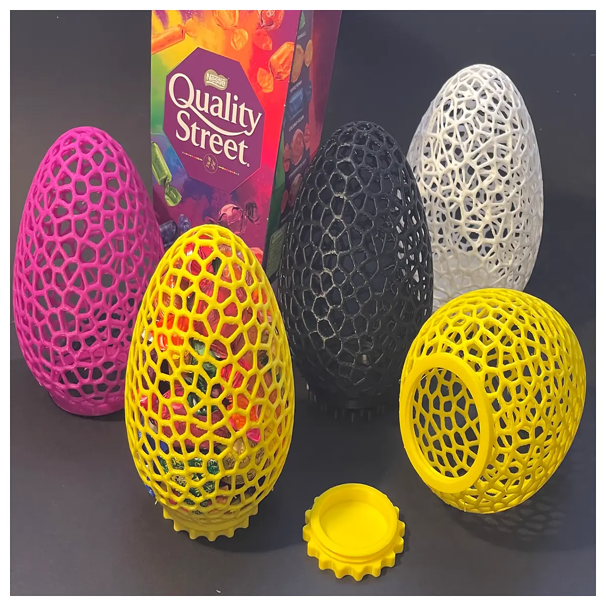 Easter Egg Candy Display Stand Festive Easter Egg Decoration Easter Candy Organizer Easter Decor Easter Gift Ideas