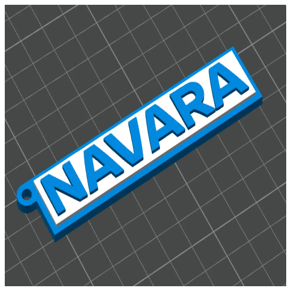 Navarra Keyring Car Accessory Vehicle Decoration Auto Parts for Navarra Owners Replacement Keychains