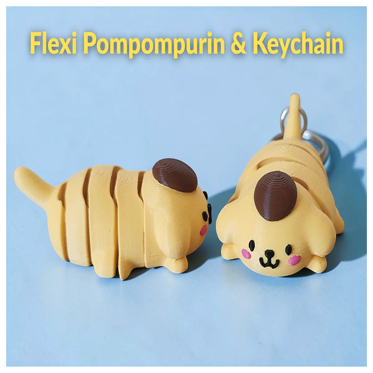 Wiggling Pudding Dog Toy Cute Decorative Dog Figurine Pet Accessories Kids Toy Plushie Treat Toy