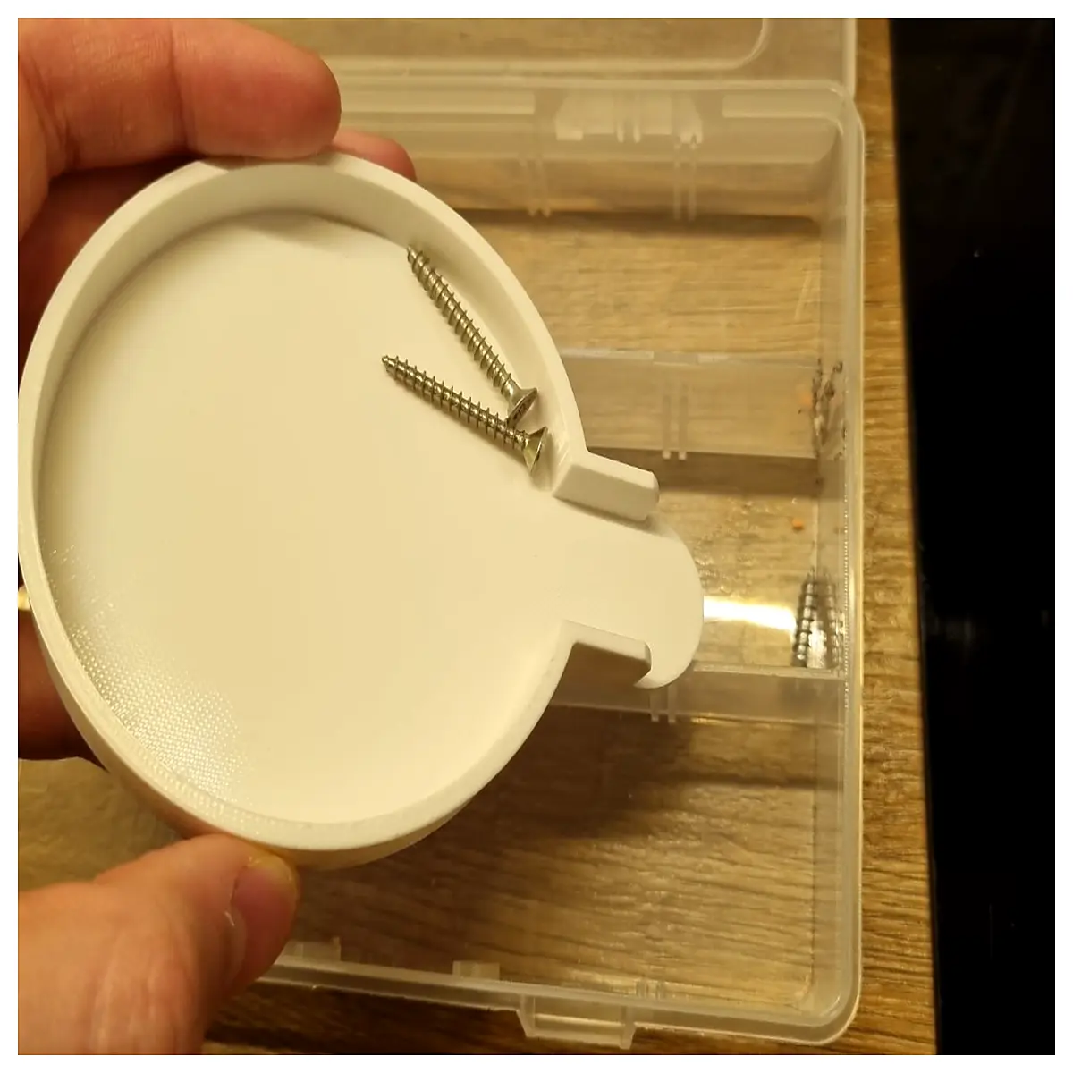Funnel Screw Tray Organizer Parts Storage Container DIY Tool Box Small Parts Organizer Funnel Accessories