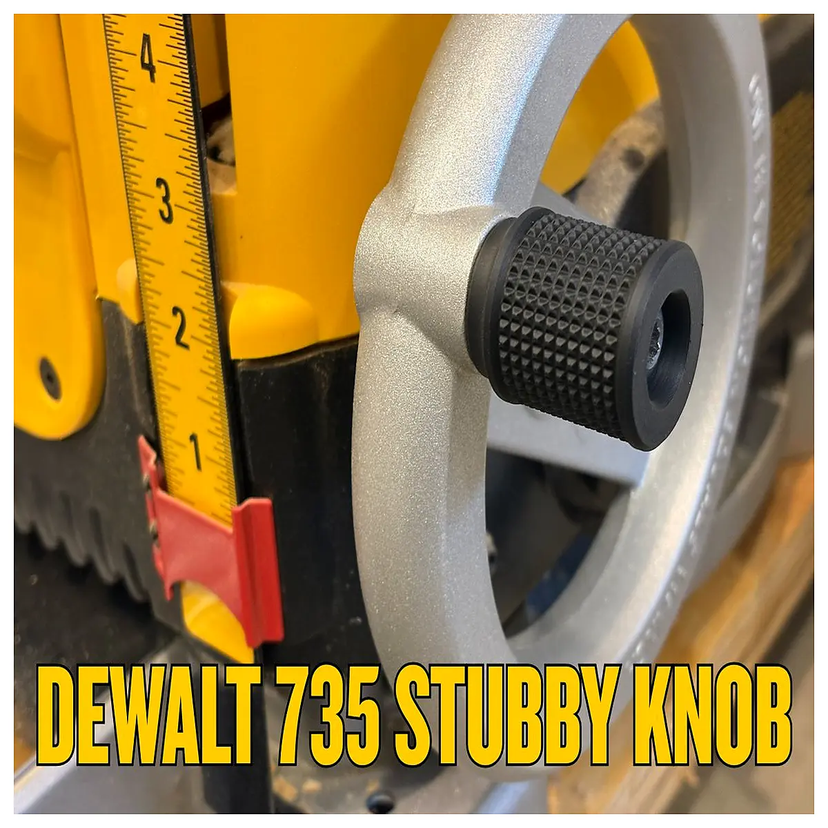 DW735 Band Saw Control Knob Band Saw Parts Short Lever Precise Cutting Machine Accessory