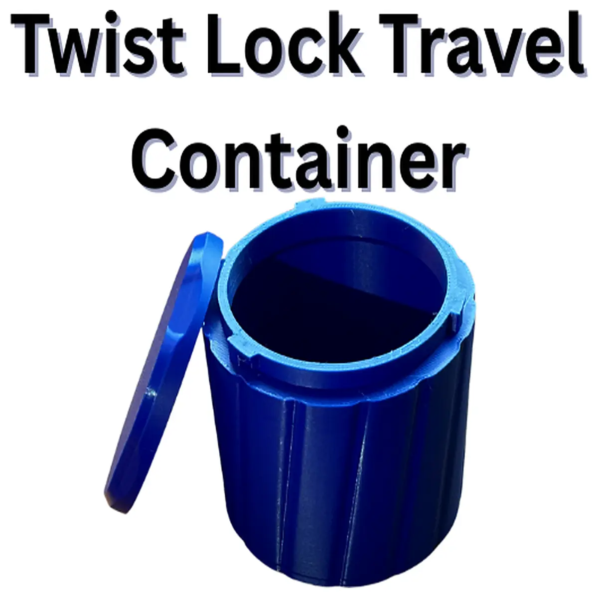 Rotating Lock Travel Container Food Storage Box Portable Sealed Canister Mobile Food Caddy Kitchen Organizer Sealed Travel Container