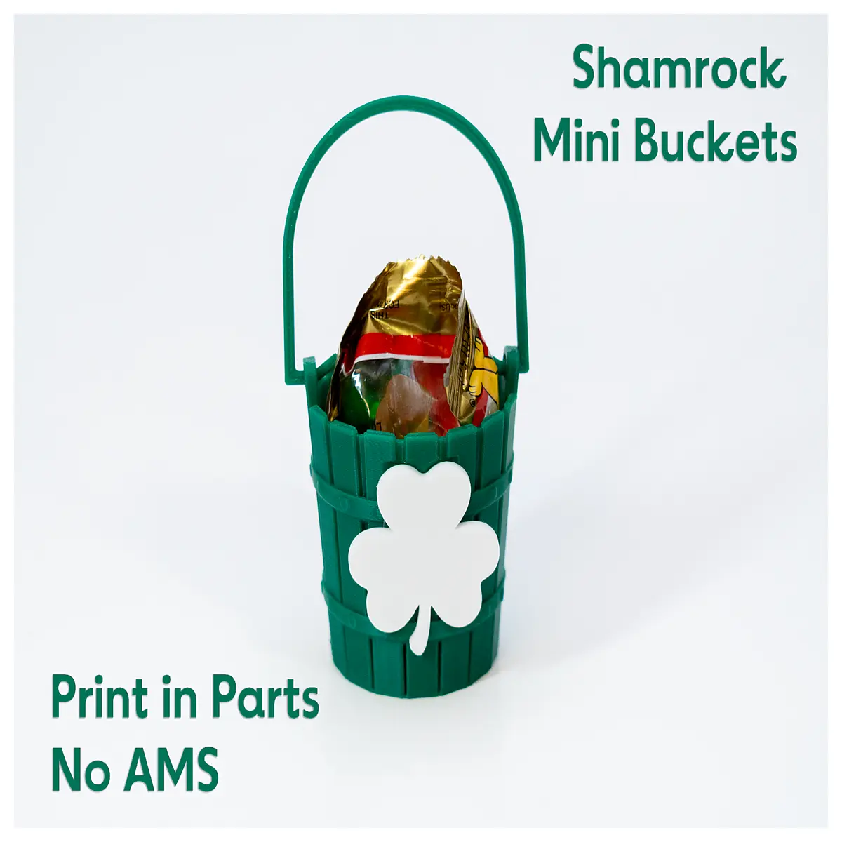 Three Leaf Mini Bucket Toy Bucket Early Childhood Education Fill Toys Digging Toys Kids Gift Mini Bucket