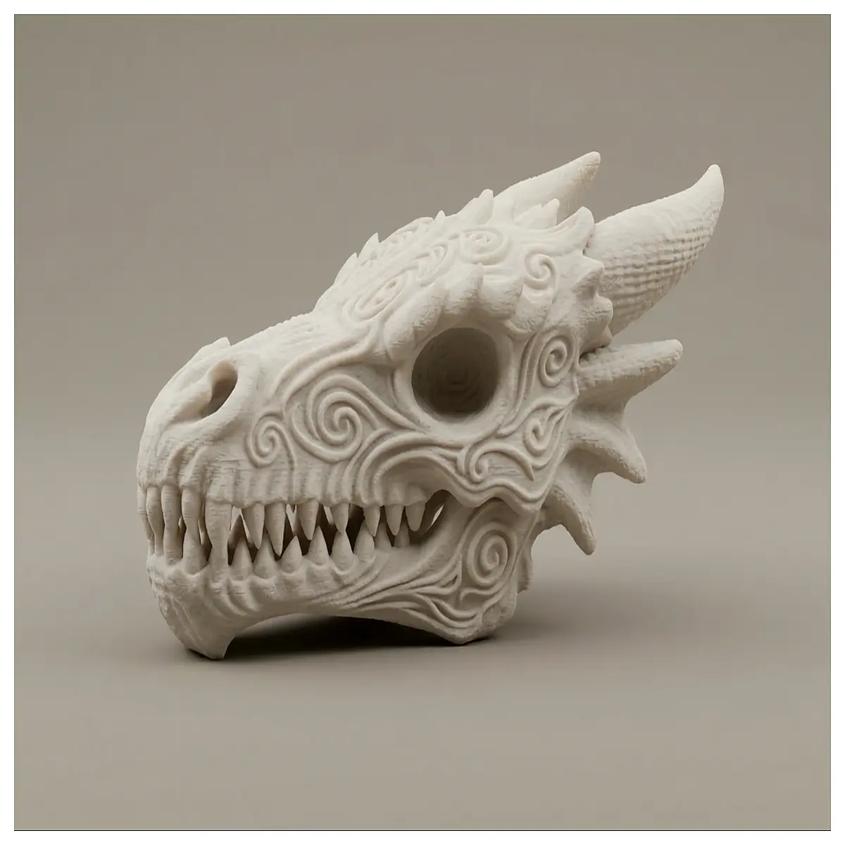 dragon bone artifact amulet fantasy jewelry costume prop ancient treasure