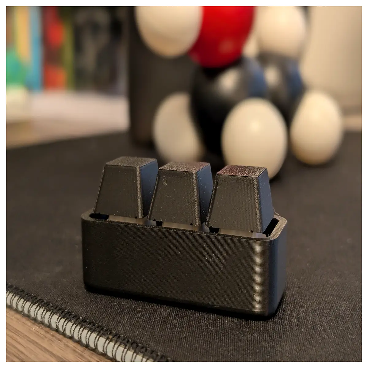 Stress Relief Fidget Toy 1x3 Switch Socket Puzzle Game Blank Keycap Decompression Toy Switch Socket Release