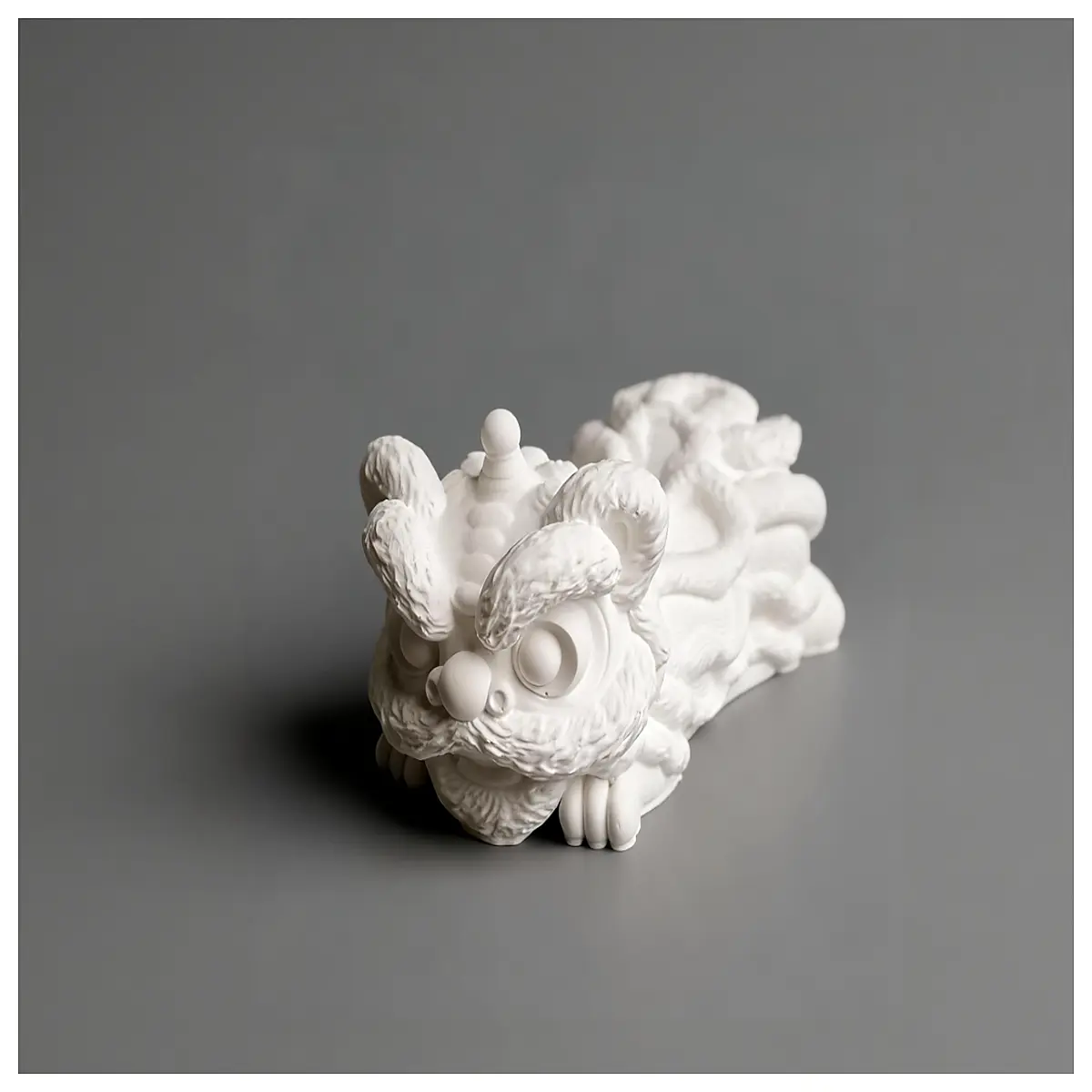 Sleeping Lion Figurine Eastern Dance Lion Decor Folk Art Home Living Room Office Desk Ornament Lion Accessories