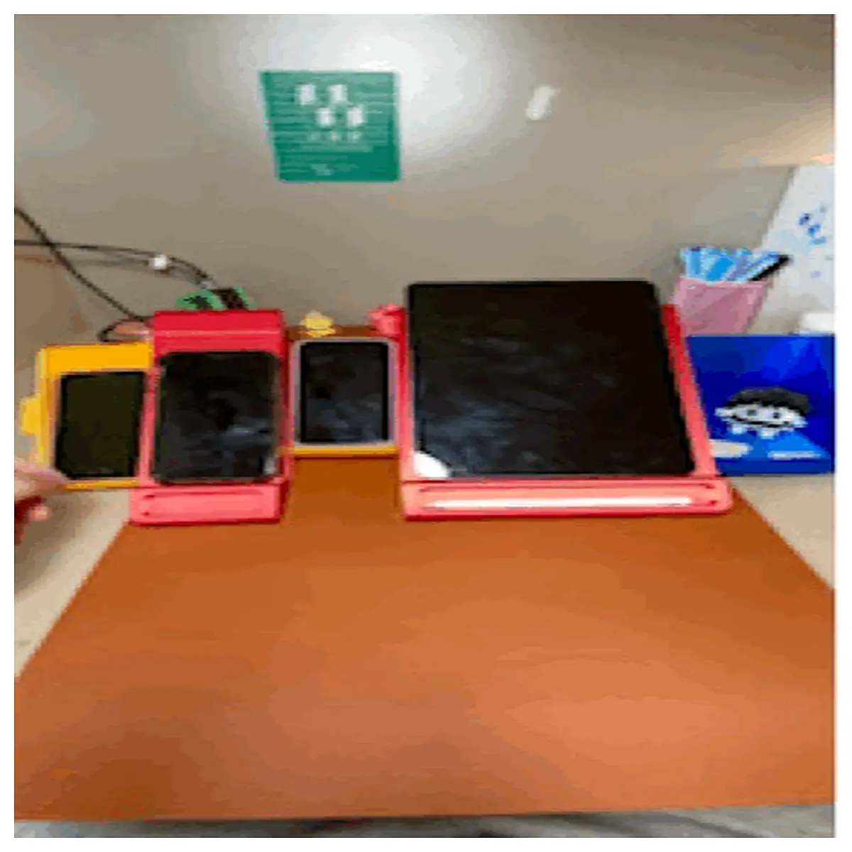 Phone Tablet Holder Magnetic Clip 3 in 1 Multi Function Storage Drawer Magnet Stand Mobile Clip
