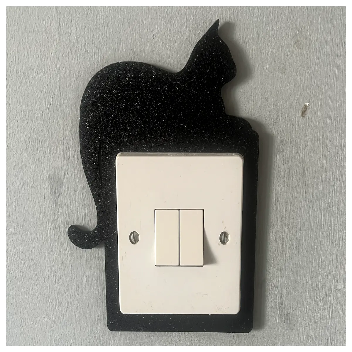 Cat Switch Decor Creative Art Cat Shaped Switch Indoor Lighting Accessory Home Decor Cat Switch