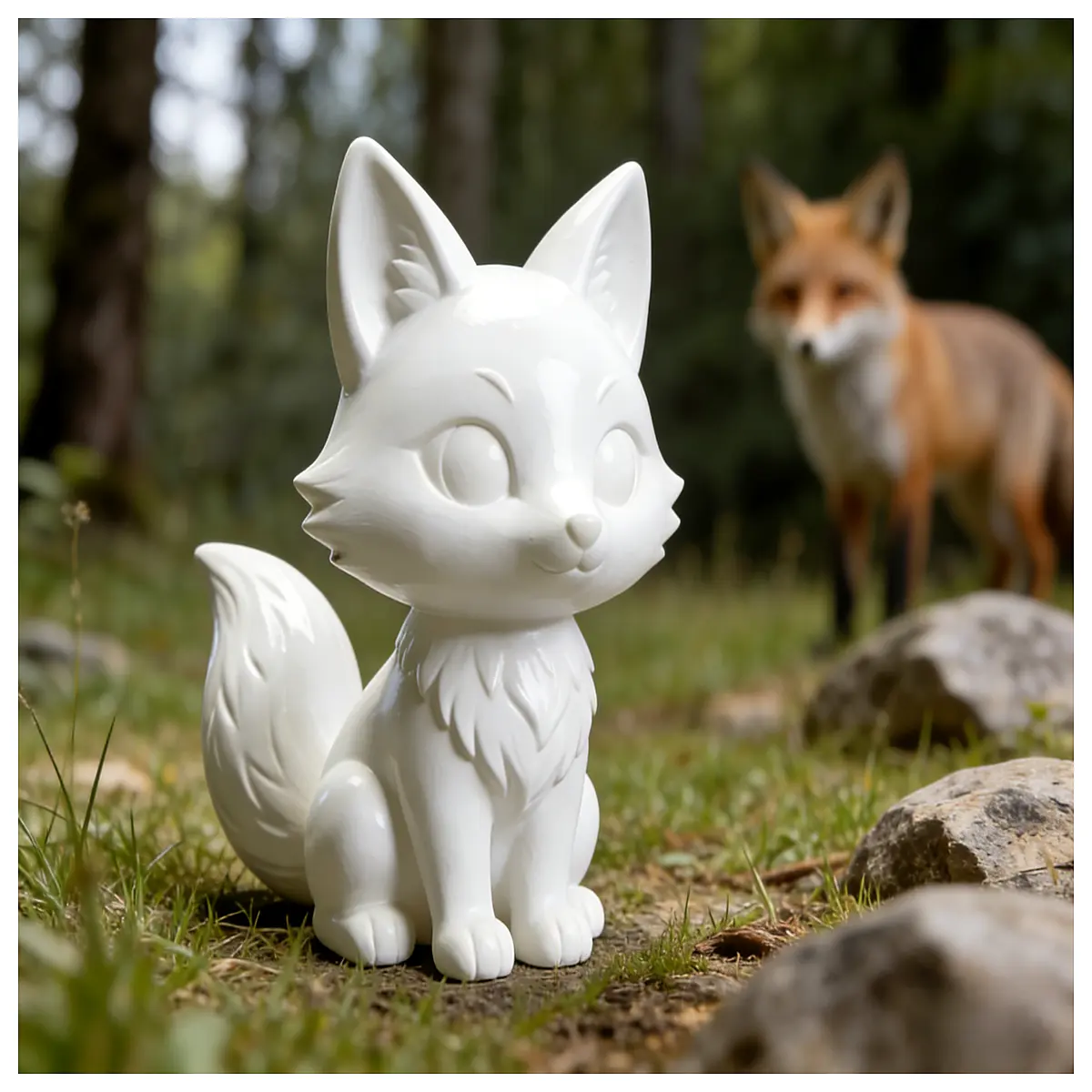 Cute Little Fox Plush Toy Children s Birthday Gift Pet Companion Fox Decoration Accessories Fox Parts