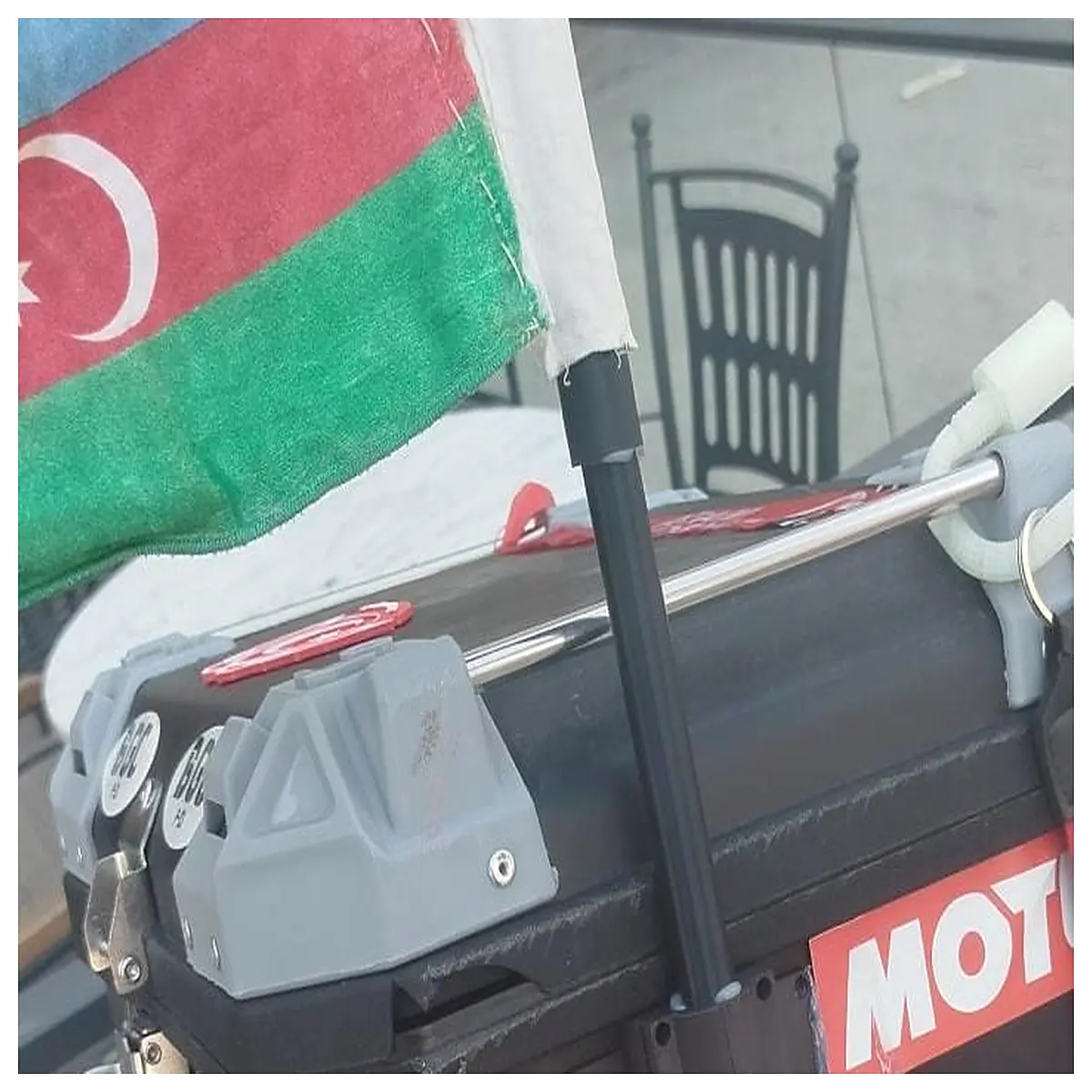 Bicycle Motorcycle Flagpole Flag Mount Support Accessories Outdoor Decoration Cycling Decoration Pole