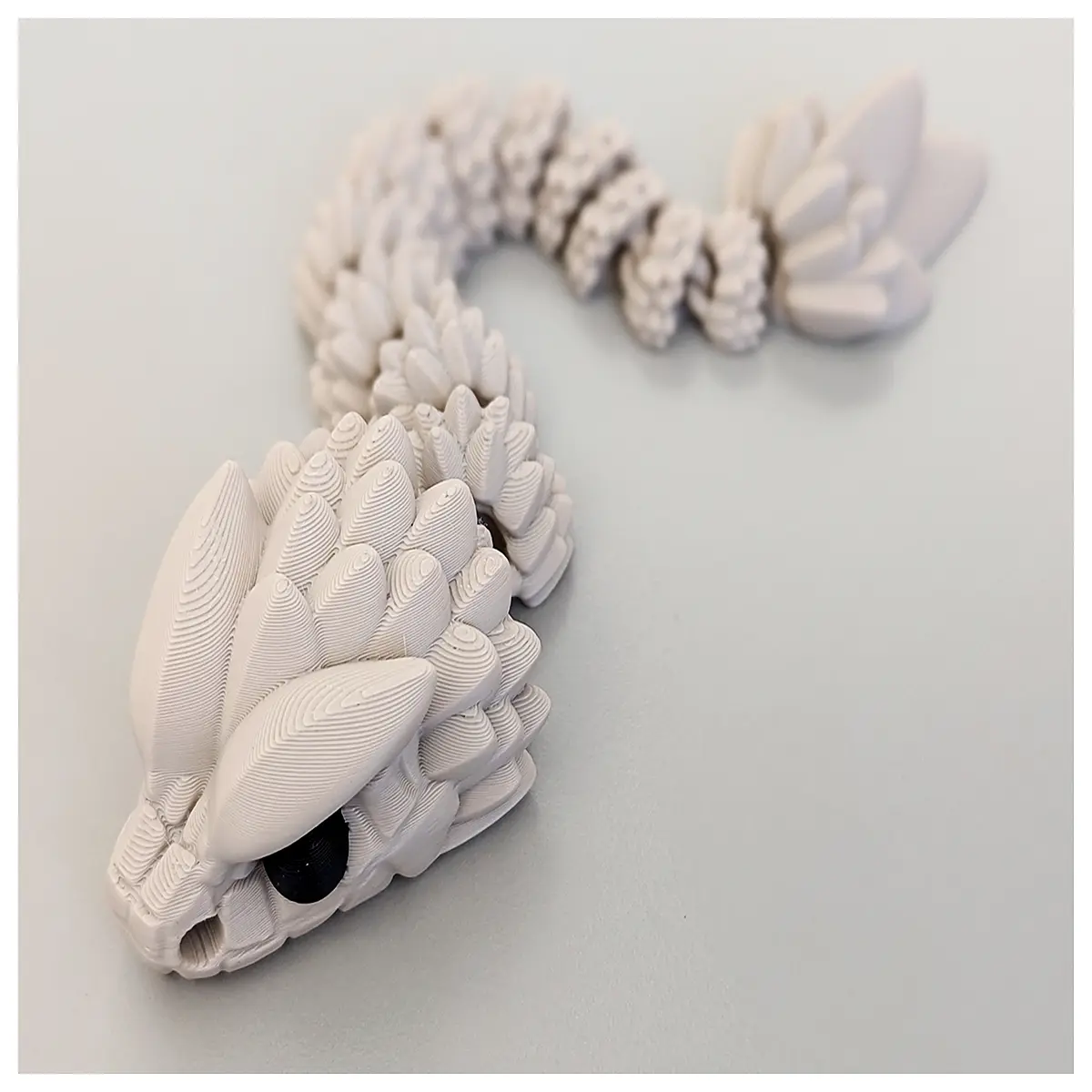 Wiggly Snake Keychain Moving Joints Cute Pet Decoration Snake Figure Toy Reptile Accessory