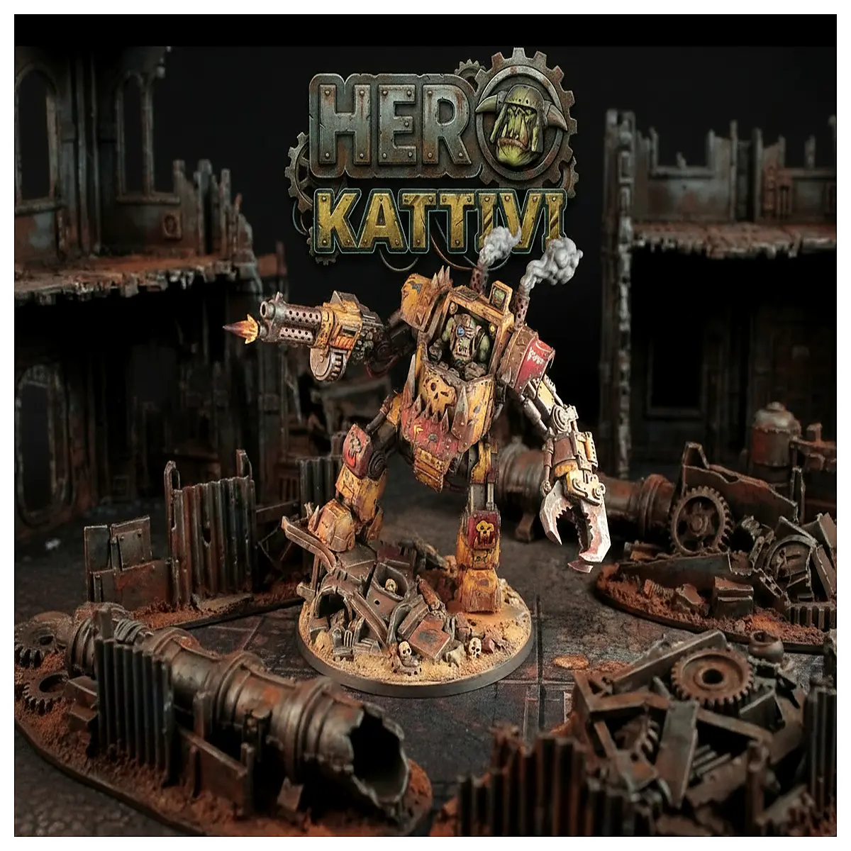 KATTIVI Machinist Parts Robot Model Toy Collectible Anime Merchandise Assembly Model Building