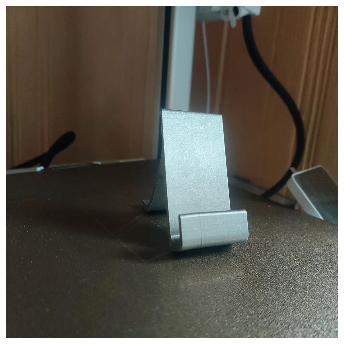 adjustable phone holder for desk universal mobile device support non slip base best for video calls and watching movies