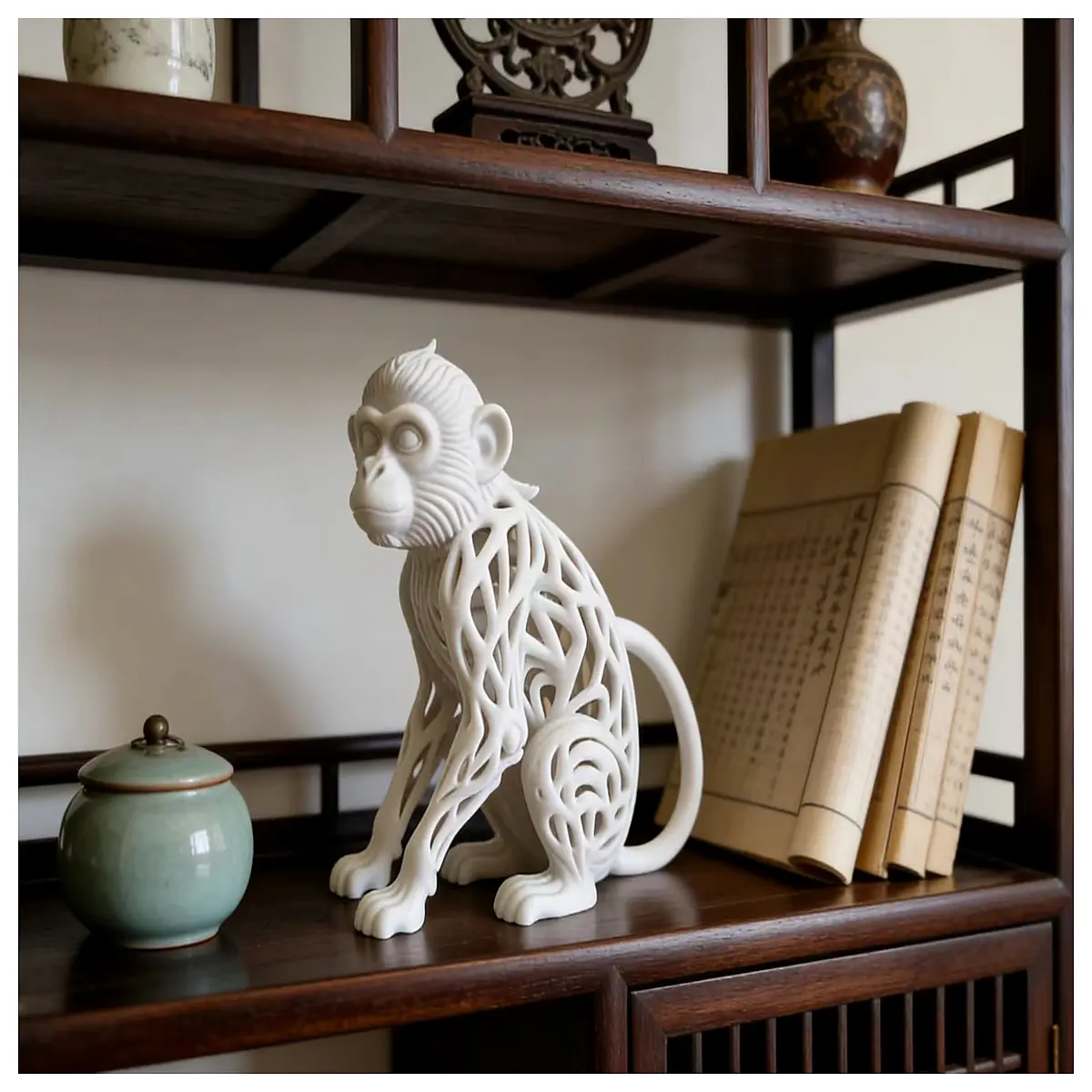 Monkey Themed Decorations Monkey Birthday Gift Monkey Toys 12 Zodiac Decor Monkey Accessories
