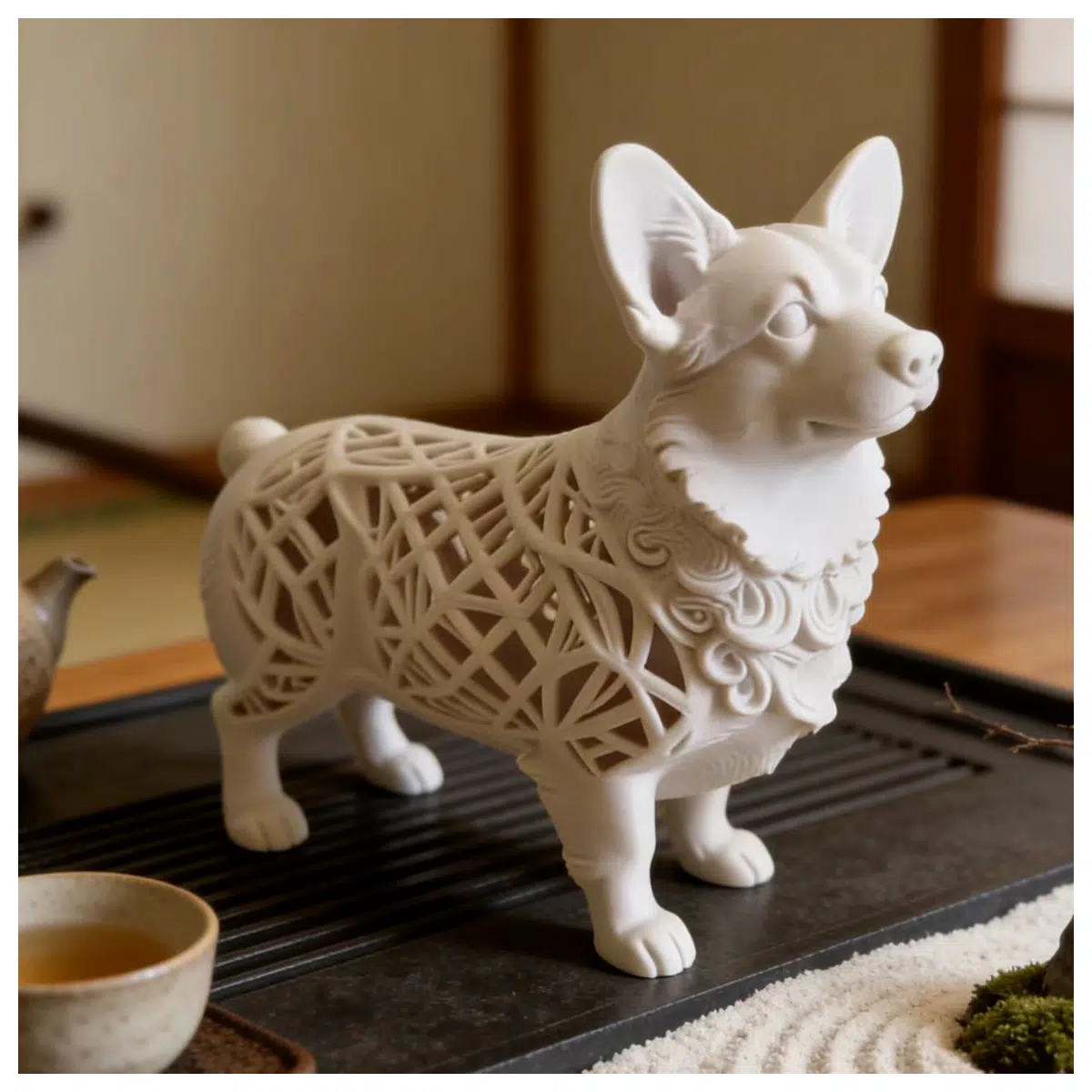 Zodiac Dog Lucky Charm Figurine Ornament Dog Theme Decor Good Anti Evil Gift Dog Toys Dog Accessories